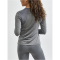 CRAFT ADV Essence langarm Trainingsshirt Damen 975000 - dk grey melange XS