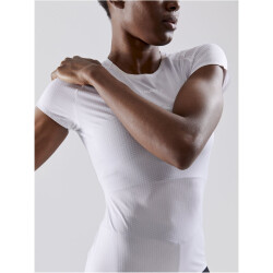 CRAFT Pro Dry Nanoweight kurzarm Funktionsshirt Damen 900000 - white L