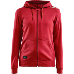 CRAFT Community Kapuzenjacke Damen 430000 - bright red L