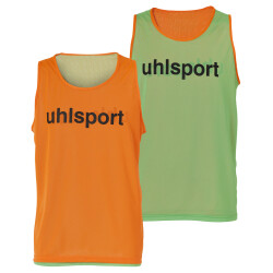 uhlsport Wende-Markierungshemdchen orange/grün XS/S