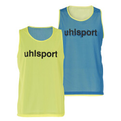 uhlsport Wende-Markierungshemdchen fluo gelb/blau XS/S