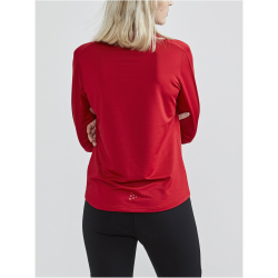 CRAFT Core Gain Midlayer 1/2-Zip Langarmshirt Damen 430000 - bright red XS