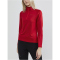 CRAFT Core Gain Midlayer 1/2-Zip Langarmshirt Damen 430000 - bright red XS