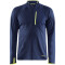 CRAFT Core Trim Midlayer 1/2-Zip Langarmshirt Herren 396200 - blaze/melange S