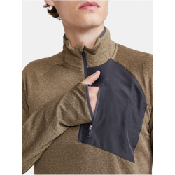 CRAFT Core Trim Midlayer 1/2-Zip Langarmshirt Herren 636200 - fir/melange S