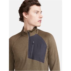 CRAFT Core Trim Midlayer 1/2-Zip Langarmshirt Herren 636200 - fir/melange S