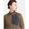 CRAFT Core Trim Midlayer 1/2-Zip Langarmshirt Herren 636200 - fir/melange S