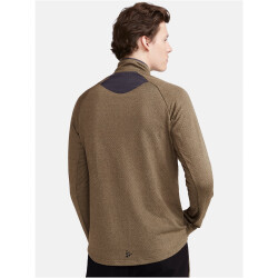 CRAFT Core Trim Midlayer 1/2-Zip Langarmshirt Herren 636200 - fir/melange XL