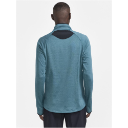 CRAFT Core Trim Midlayer 1/2-Zip Langarmshirt Herren 678200 - opal/melange S