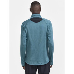 CRAFT Core Trim Midlayer 1/2-Zip Langarmshirt Herren 678200 - opal/melange XL