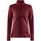 CRAFT Core Trim Midlayer 1/2-Zip Langarmshirt Damen 488200 - rhubarb/melange S