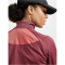 CRAFT Core Trim Midlayer 1/2-Zip Langarmshirt Damen 488200 - rhubarb/melange S
