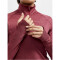 CRAFT Core Trim Midlayer 1/2-Zip Langarmshirt Damen 488200 - rhubarb/melange S