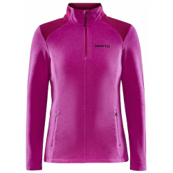 CRAFT Core Edge Thermal Midlayer 1/2-Zip Fleecepullover Damen 486000 - roxo M