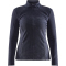 CRAFT Core Edge Thermal Midlayer 1/2-Zip Fleecepullover Damen 999995 - black/asphalt M