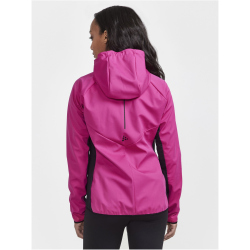 CRAFT Glide Hood Langlaufjacke Damen 486000 - roxo XS