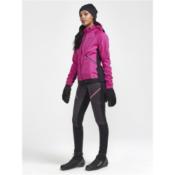 CRAFT Glide Hood Langlaufjacke Damen 486000 - roxo XS