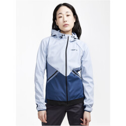 CRAFT Glide Hood Langlaufjacke Damen 909698 - sulfur/tide XS