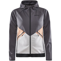 CRAFT Glide Hood Langlaufjacke Damen 985914 - granite/ash XS