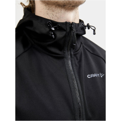 CRAFT Glide Hood Langlaufjacke Herren 999985 - black/granite S