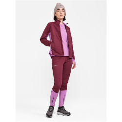 CRAFT ADV Essence Wind Leggings Damen 724492 - lupine/punsch XS