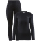 CRAFT Core Warm Baselayer Unterw&auml;sche-Set Damen 999000 - black XXL