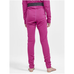 CRAFT Core Warm Baselayer Unterwäsche-Set Kinder 486740 - roxo/coral 146/152