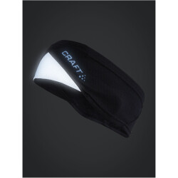 CRAFT ADV Lumen Fleece Stirnband 999000 - black S/M