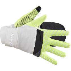 CRAFT ADV Lumen Fleece Hybrid Handschuhe 895851 - ash...