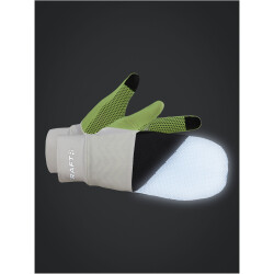 CRAFT ADV Lumen Fleece Hybrid Handschuhe 895851 - ash...