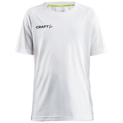 CRAFT Evolve Trainingsshirt Kinder 900000 - white 122/128