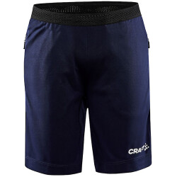 CRAFT Evolve Zip Pocket Shorts Kinder 390000 - navy 158/164
