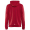 CRAFT Evolve Kapuzen-Trainingsjacke Herren 430000 - bright red XS