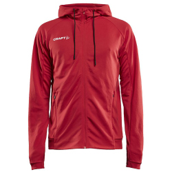 CRAFT Evolve Kapuzen-Trainingsjacke Herren 430000 - bright red M
