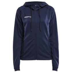 CRAFT Evolve Kapuzen-Trainingsjacke Damen 390000 - navy S