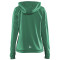 CRAFT Evolve Kapuzen-Trainingsjacke Damen 651000 - team green XL