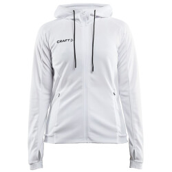 CRAFT Evolve Kapuzen-Trainingsjacke Damen 900000 - white XL