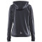 CRAFT Evolve Kapuzen-Trainingsjacke Damen 995000 - asphalt XS