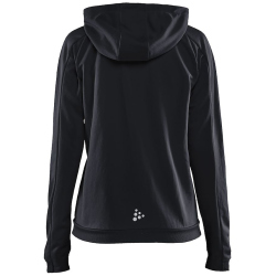 CRAFT Evolve Kapuzen-Trainingsjacke Damen 999000 - black XS