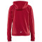 CRAFT Evolve Kapuzen-Trainingsjacke Kinder 430000 - bright red 146/152