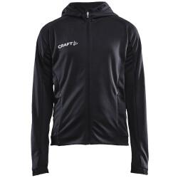 CRAFT Evolve Kapuzen-Trainingsjacke Kinder 999000 - black...