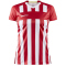 CRAFT Progress 2.0 Stripe Trikot Damen 430900 - bright red/white XS