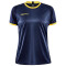 CRAFT Progress 2.0 Graphic Trikot Damen 390552 - navy/sweden yellow XS