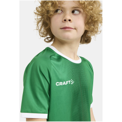 CRAFT Progress 2.0 Graphic Trikot Kinder 651900 - team green/white 122/128