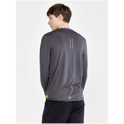 CRAFT Pro Hypervent Wind langarm Laufshirt Herren 985543 - granite/calm L
