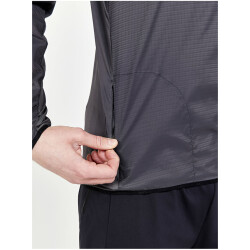 CRAFT Pro Hypervent Wind langarm Laufshirt Herren 985543 - granite/calm L