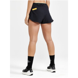 CRAFT Pro Hypervent Split Laufshorts Damen 999486 - black/roxo M