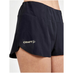 CRAFT Pro Hypervent Split Laufshorts Damen 999486 - black/roxo M