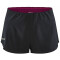 CRAFT Pro Hypervent Split Laufshorts Damen 999486 - black/roxo M