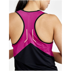 CRAFT Pro Hypervent Lauf-Tanktop Damen 999486 - black/roxo XL